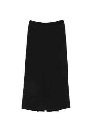 Masnada slit skirt - Black