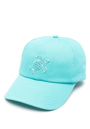 Vilebrequin embroidered baseball cap - Blue