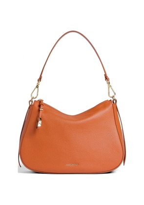 Coccinelle small Nory zip leather shoulder bag - Orange