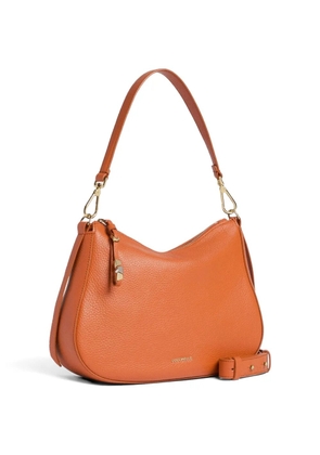 Coccinelle small Nory zip leather shoulder bag - Orange