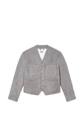 Kenzo collarless jacket - Grey
