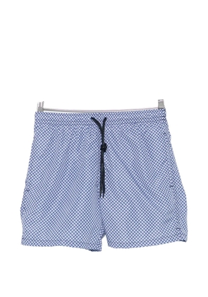 Drumohr patterned swim shorts - Blue