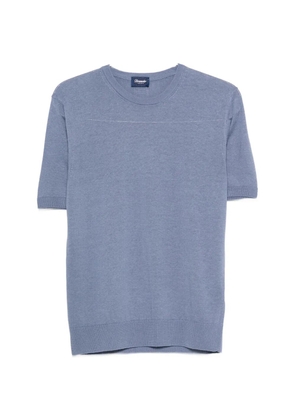 Drumohr crew-neck T-shirt - Blue
