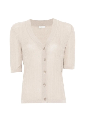 JOSEPH button V-neck cardigan - Neutrals