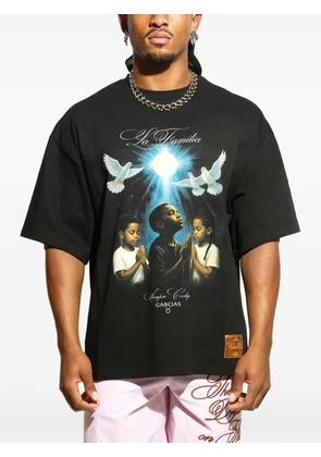 GARCIAS La Familia oversized graphic T-shirt - Black