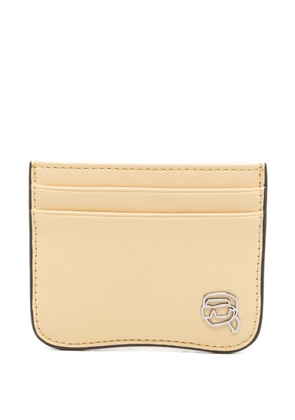 Karl Lagerfeld Ikon Smooth Outline wallet - Neutrals