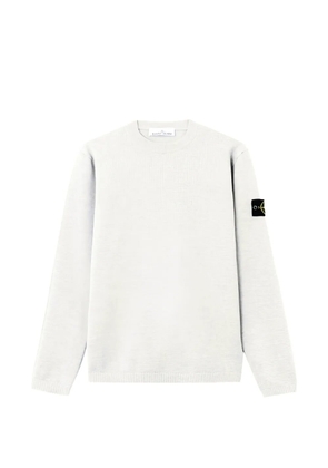 Stone Island Compass-badge sweater - White