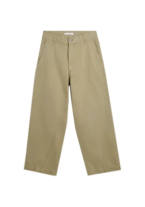 Sunflower wide-leg chino trousers - Neutrals