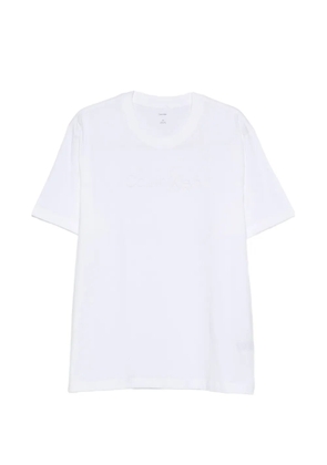 Calvin Klein embossed T-shirt - White