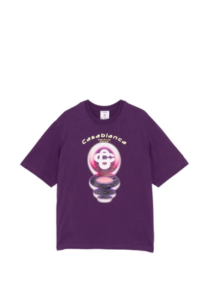 Casablanca The Art of Dance T-shirt - Purple