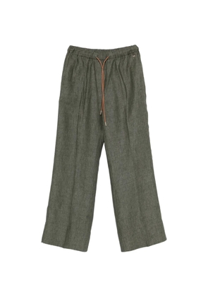Herno drawstring trousers - Green
