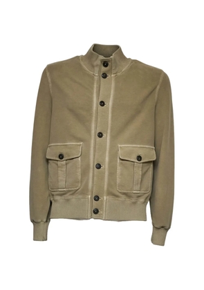 Circolo 1901 button flap pocket bomber - Green