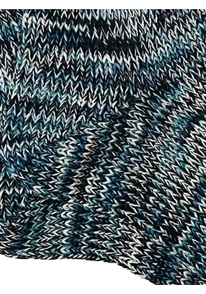 Anonymous Ism 5color Mix Crew socks - Blue