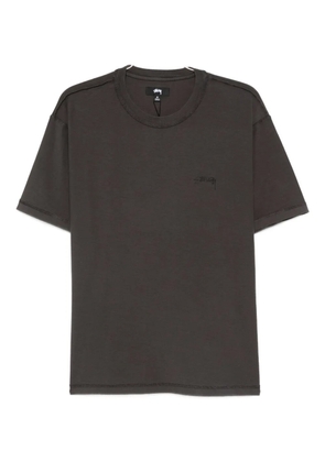 Stüssy logo-print T-shirt - Black