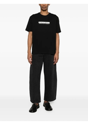 Calvin Klein logo-print T-shirt - Black