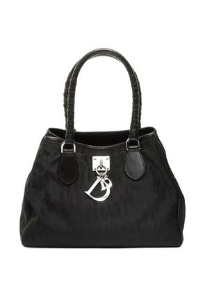 Christian Dior Pre-Owned 2007 woven-handle bag - Black