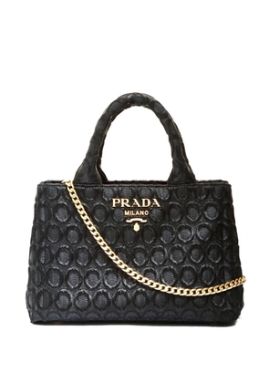 Prada Pre-Owned 2000s brocade chain handbag - Black