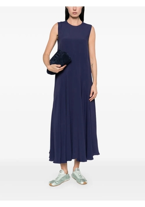 Marni crew-neck midi dress - Blue