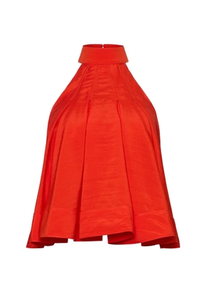 Cinq A Sept Jagger halterneck top - Red