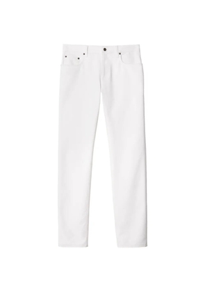 Burberry slim jeans - White