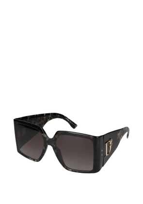 DSQUARED2 oversized-frame sunglasses - Brown