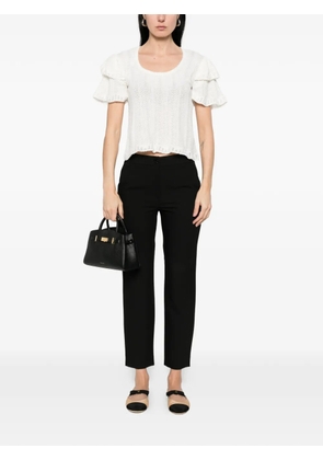 TWINSET ruffled T-shirt - White