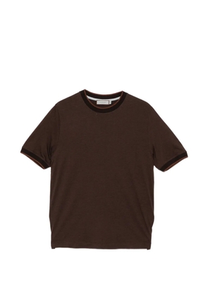 Canali crewneck T-shirt - Brown