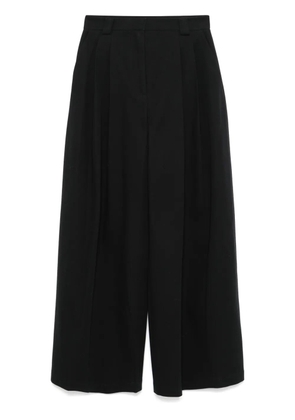 Alexander Wang high-waisted wide-leg trousers - Black