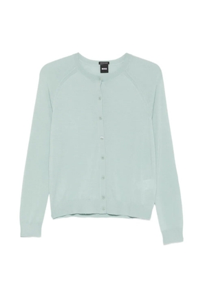 BOSS Fonami button cardigan - Green