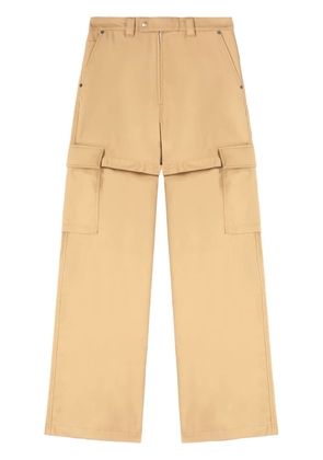 AMBUSH straight-leg cotton cargo trousers - Neutrals