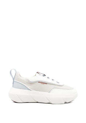 Alexander Smith leather panelled sneakers - Grey