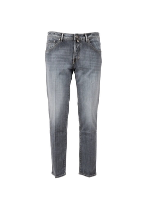 Jacob Cohën cropped slim jeans - Grey