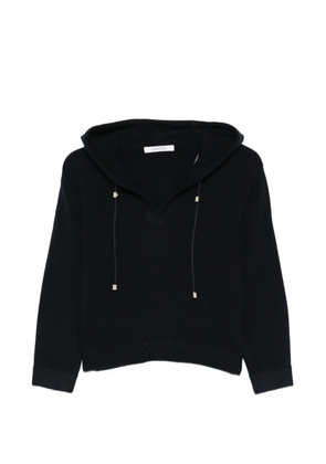 Dorothee Schumacher Modern Statements hooded drawstring sweater - Black