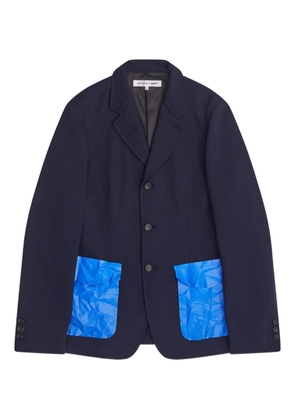 Comme Des Garçons Shirt pocket blazer - Blue