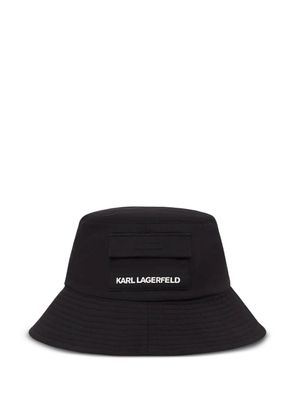 Karl Lagerfeld K/Essential bucket hat - Black