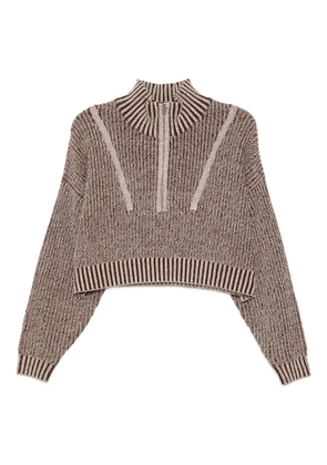 STAUD Hampton top - Brown