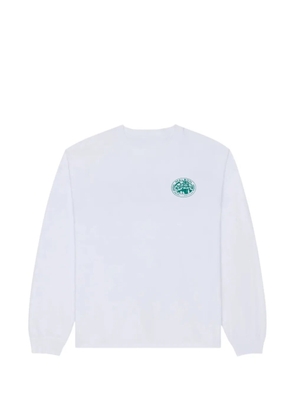 Malbon Golf Horizon long-sleeved T-shirt - White