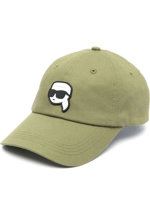 Karl Lagerfeld Ikon 2.0 recycled cotton cap - Green