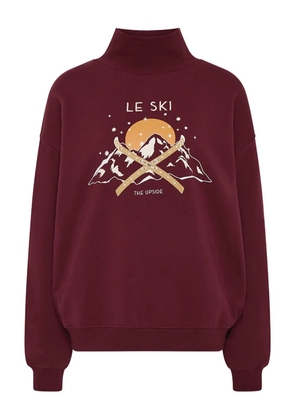 The Upside Clementine turtleneck ski top - Red