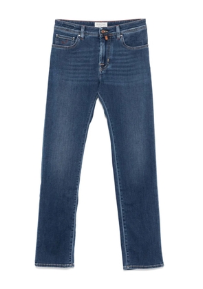 Jacob Cohën embroidered detail jeans - Blue