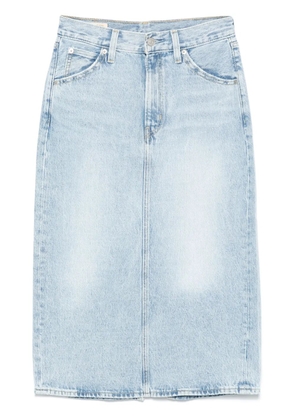 Levi's high-rise midi skirt - Blue