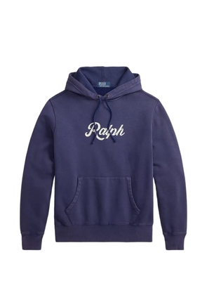 Polo Ralph Lauren logo-detail pullover hoodie - Blue