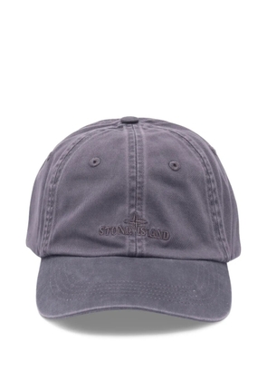 Stone Island logo cap - Grey