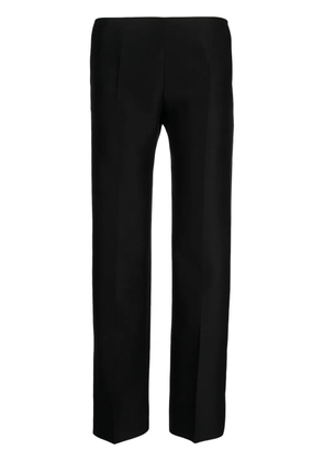 The Row Flame pressed-crease slim-fit trousers - Black