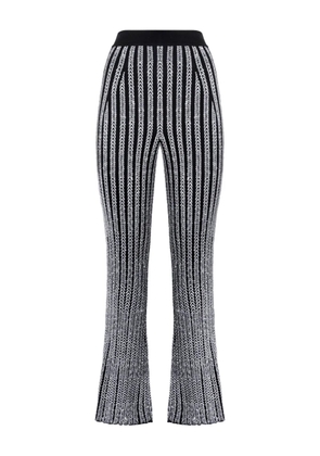 Missoni striped flared trousers - Black