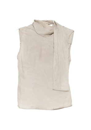 OUR LEGACY cowl-neck sleeveless top - Grey