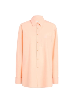 KHAITE cotton shirt - Pink
