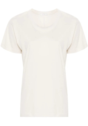 The Row cotton crew-neck T-shirt - Neutrals