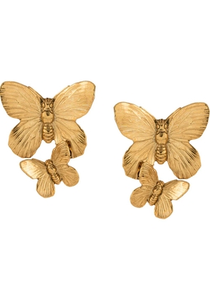 Jennifer Behr Peri butterfly-motif earrings - Gold