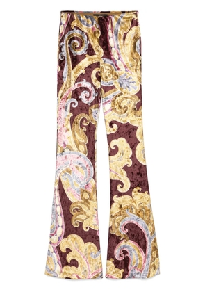 ETRO printed trousers - Red